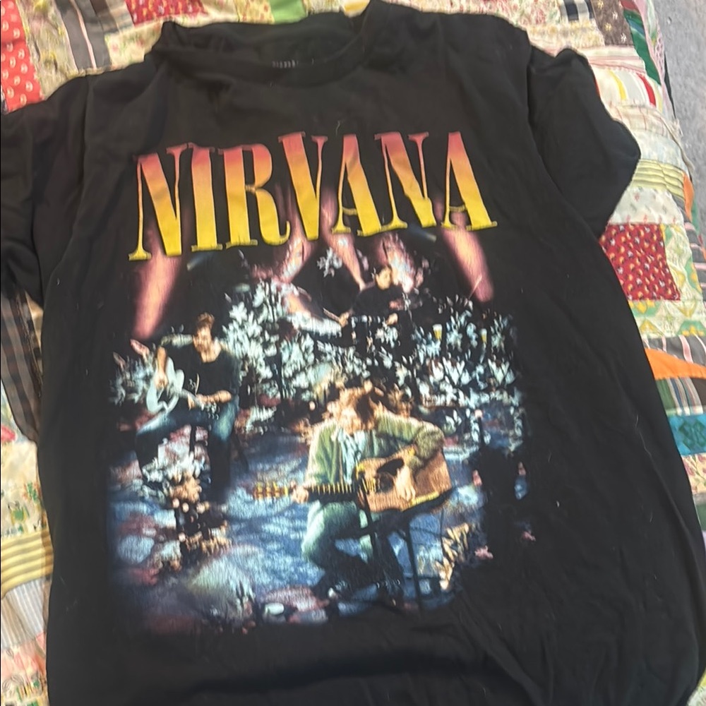 Nirvana Band Graphic T-Shirt